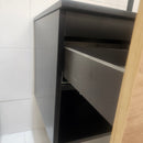 Rubi Haus 32 x 20 Wallmount Vanity, LED Mirror and Linen Combo Floormodel as is Clearance (H20)-6
