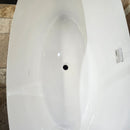 Aura Fiora 69 x 32 Freestanding Bathtub Floormodel Sold as is Clearance M9-5