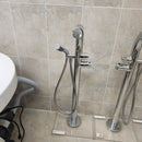 Victoria & Albert Roman Deck Faucet Floormount Thermostatic Tub Filler TU14 Floormodel clearance as is m8-1