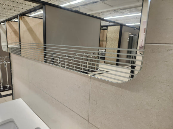 Vida Vanity Mirror Ovo 47 x 24 x 2 White Floormodel Clearance m5 (Copy)