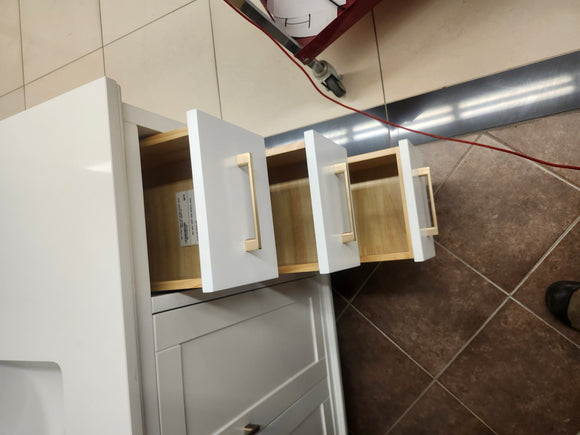 37" Madison Vanity and Countertop Combo (as is)