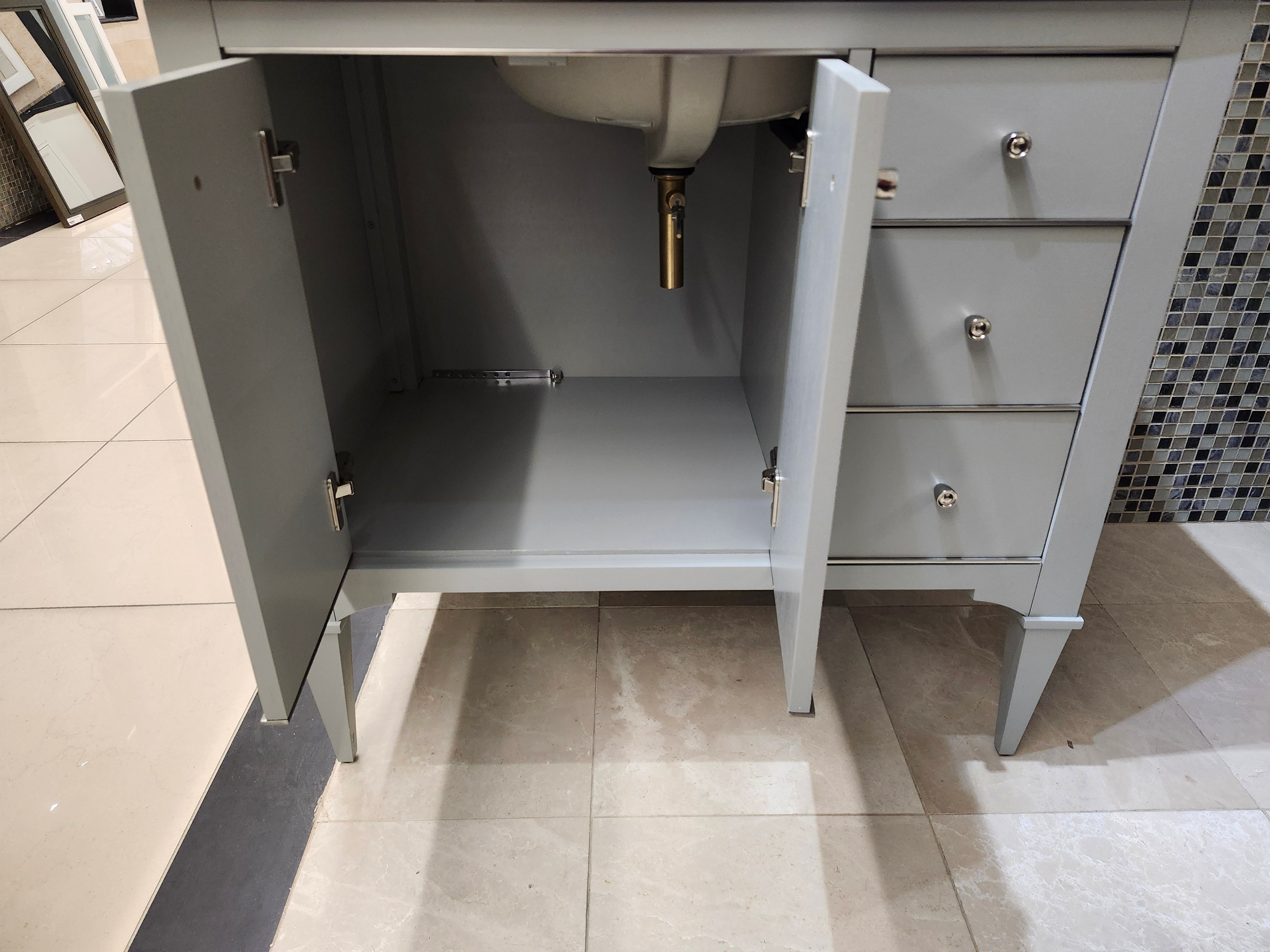 36" Fairmont Vanity & Countertop Combo with Mirror (as is)