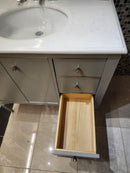 36" Fairmont Vanity & Countertop Combo with Mirror (as is) charlotte k7-4