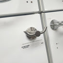 Vida 927 Series Double Robe Hook Bathroom Accessory Floormodel Clearance As Is-1
