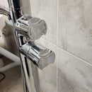 Victoria & Albert Roman Deck Faucet Floormount Thermostatic Tub Filler TU14 Floormodel clearance as is m8-6