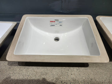 American Standard Undermount Bathroom Sink 18 x 12 Studio White Floormodel Clearance As Is