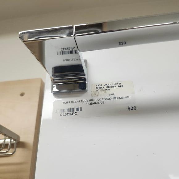 Vida Hotel Series Towel Bar Bathroom Accessory Floormodel As Is