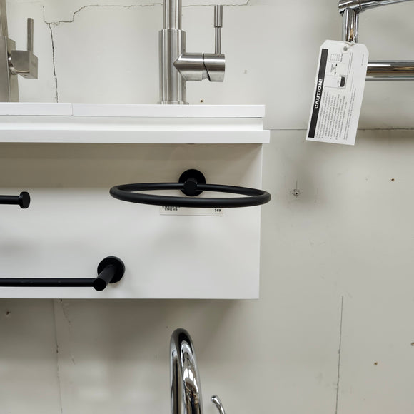Unity 939 Series Robe Hook Bathroom Accessory Black Finish Floormodel Clearance As Is