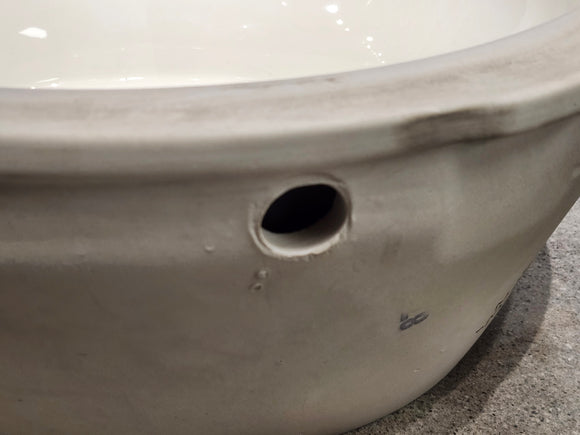 Clearance Floormodel As is Bathroom Undermount bowl sink