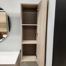 Ico Accent 48 x 21 Bathroom Vanity, Legs, Mirror, Linen and Countertop Sink Combo Sold As is Floormodel Clearance (H12)-19