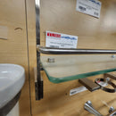 Vida 940 Series Double Glass Shelf Bathroom Accessory Floormodel Sold As is-8