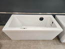 Neptune Freestanding Bathtub 60 x 32 Air Side Ametys White AM3260A Floormodel As is Etobicoke-1