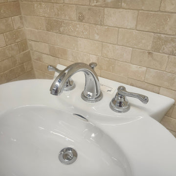 Aquabrass San Remo High Spout Bathroom Faucet Floormodel Clearance As Is (H15)