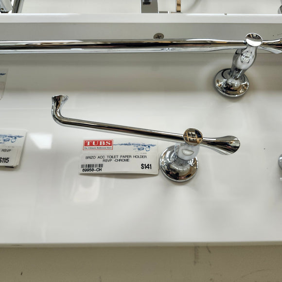 Brizo RSVP Chrome 4pc Bathroom Accessories Bundle Floormodel Clearance as Is
