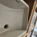 Undermount Square Bathroom Vanity Sink Floormodel Clearance As is m10-5