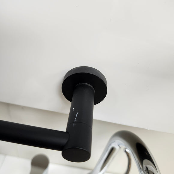 Unity 939 Series 24 Inch Towel Bar Bathroom Accessory Black Finish Floormodel Clearance As Is