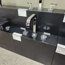 Hansgrohe Axor Series 8cc Bathroom Faucet 3 Hole Cittrio Lever Handles Chrome Floormodel Clearance as is-1