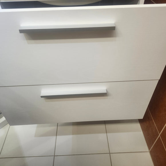 24" Vida Elements Vanity and Countertop Combo with Mirror (as is) j3