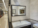 Aura Vanity Mirror 39" x 26" sepia Finish (as is)