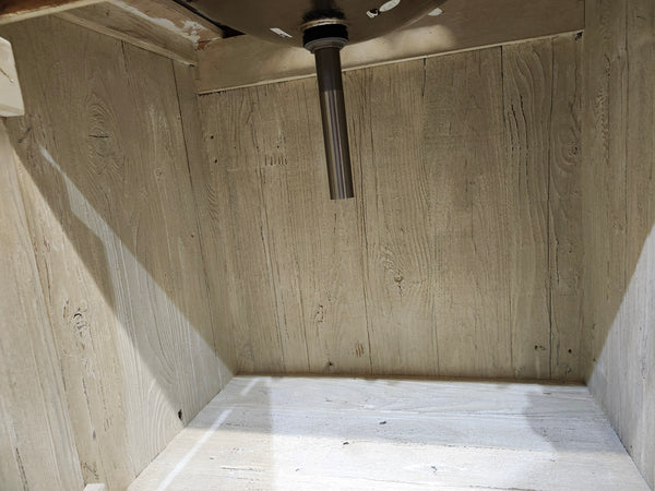 30" Native Vanity & Countertop Combo with Mirror (as is)