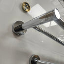 Vida 927 Series 24 Inch Double Towel Bar Bathroom Accessory Floormodel As Is-5