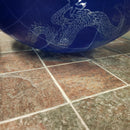 Tempered Glass Vessel Sink Decorative Dragons Floormodel Clearance As is m7-4