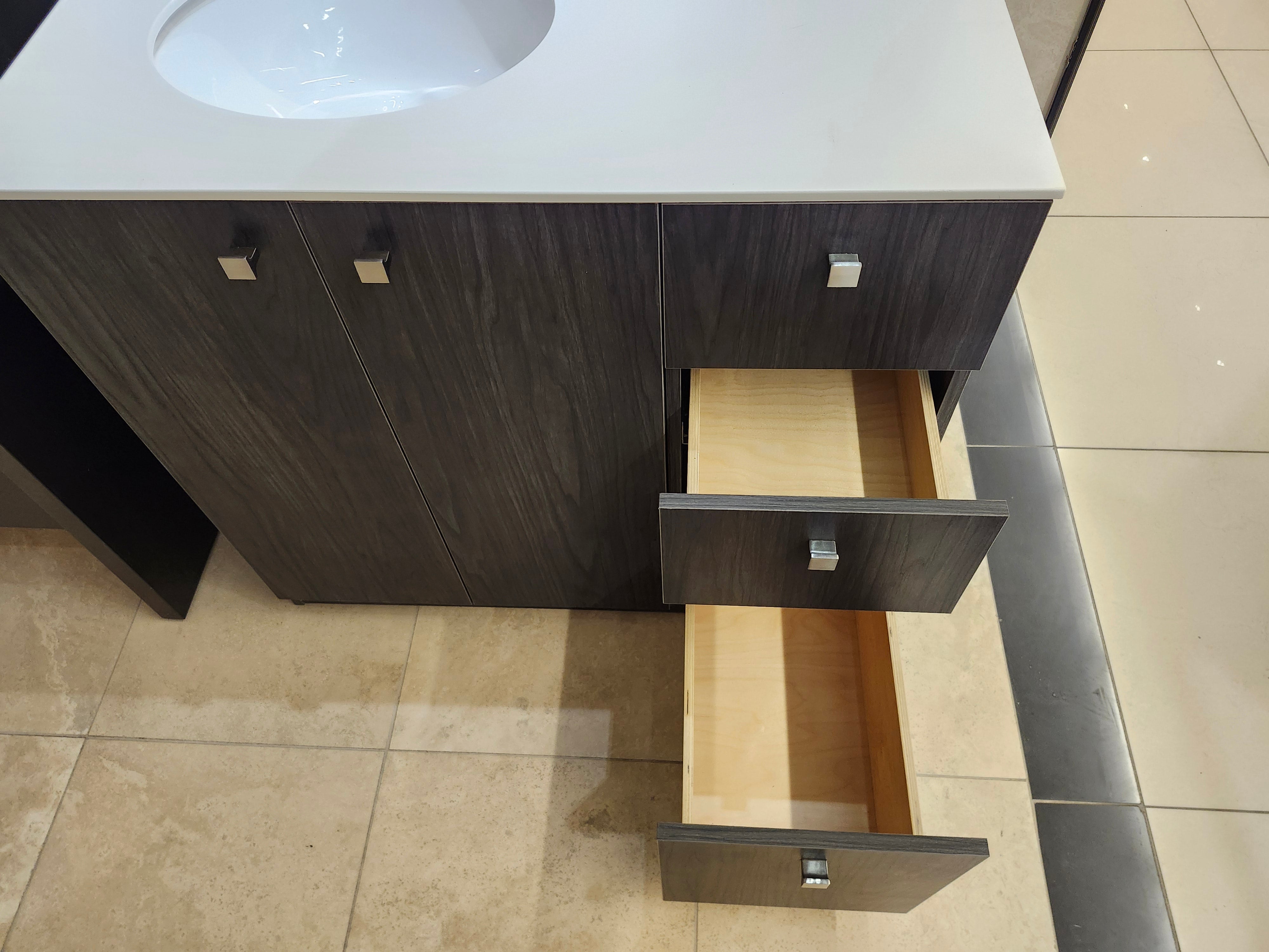 36" Vanico Arkitek Vanity & Countertop Combo (as is)