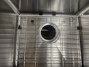Vida Acute 32" x 18" Stainless Steel Square Undermount Kitchen Sink Floormodel Clearance As is-4