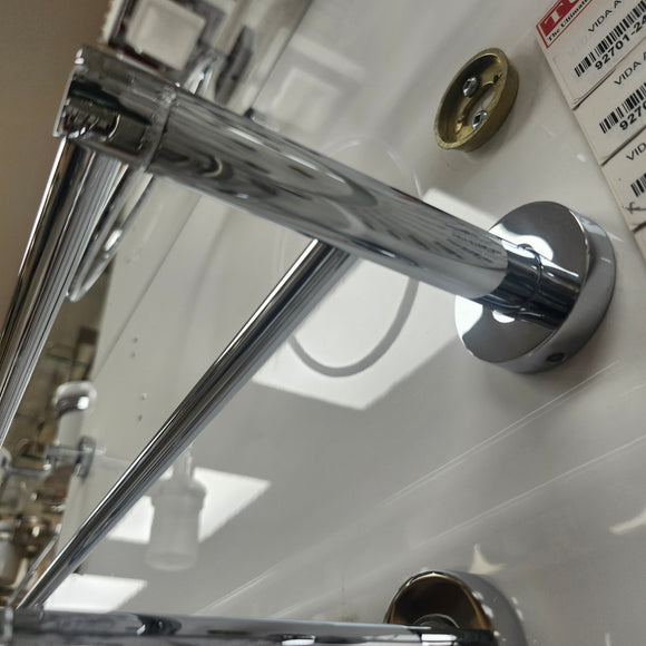 Vida 927 Series 24 Inch Double Towel Bar Bathroom Accessory Floormodel As Is