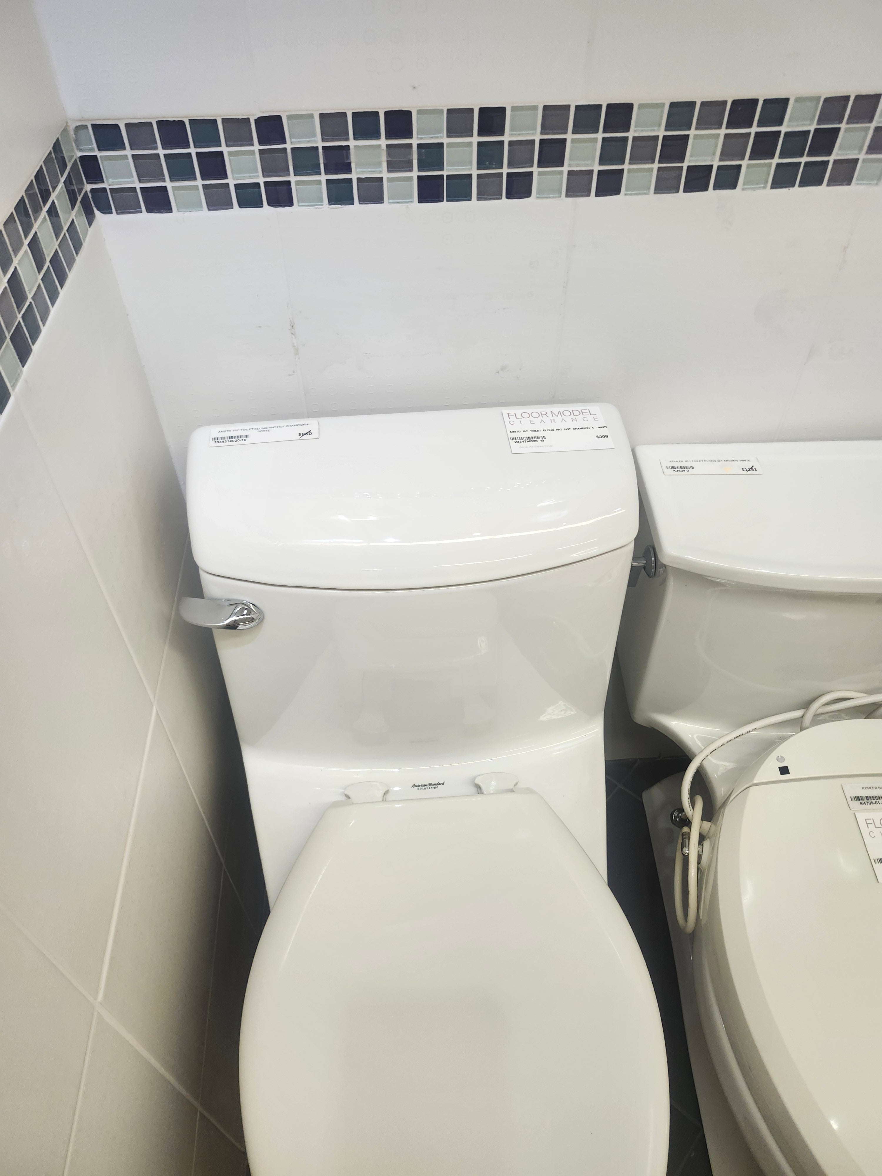 American Standard Champion 4 Elongated Toilet (as is)