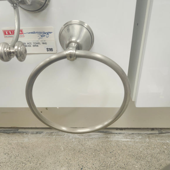 Aquabrass 400 Series A407 Towel Ring Bathroom Accessory Floormodel Clearance as is