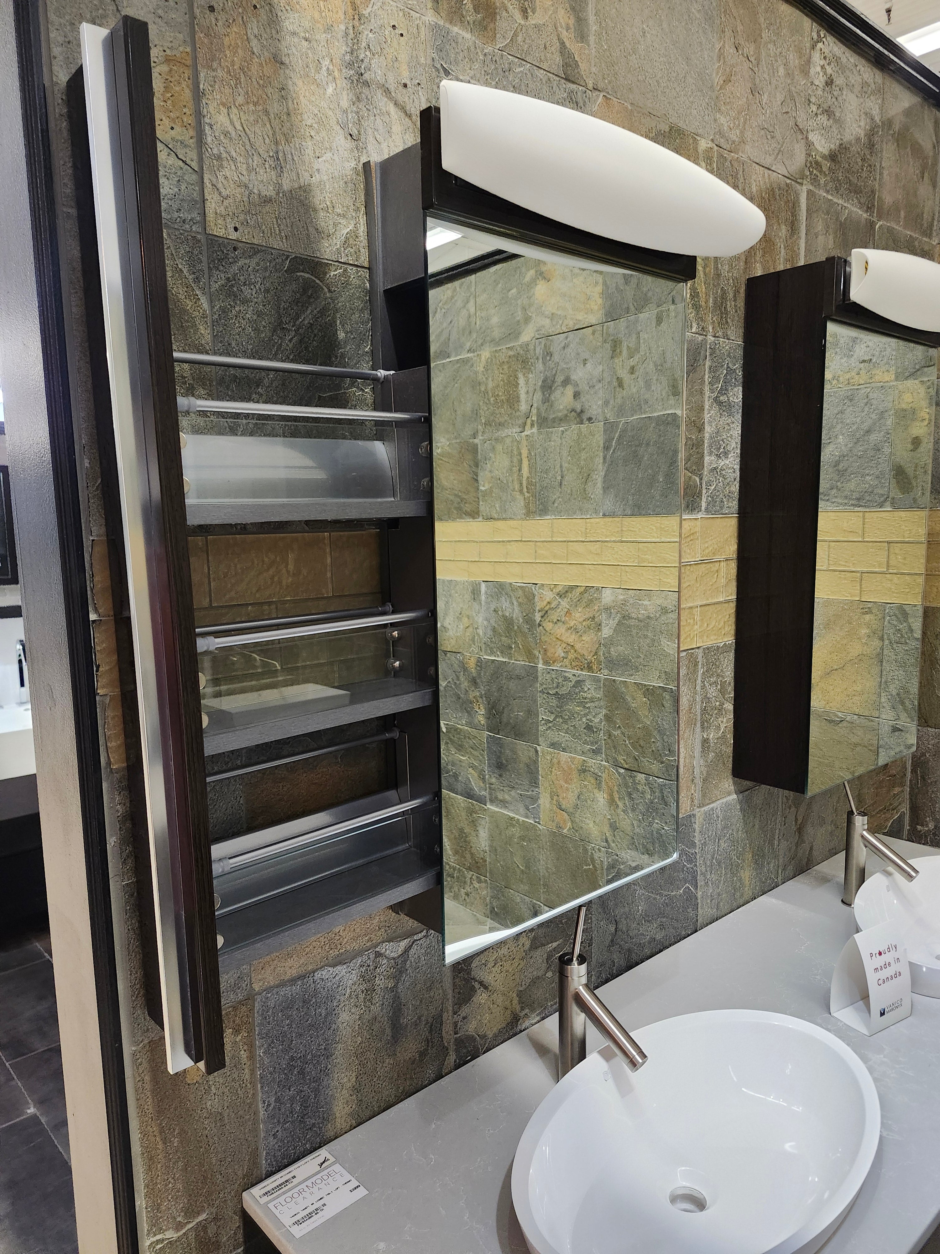 66" Vanico T-Loft Vanity Combo (as is)