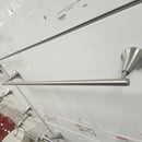 Brushed Nickel Towel Bar Bathroom Accessory Floormount Clearance As Is-7