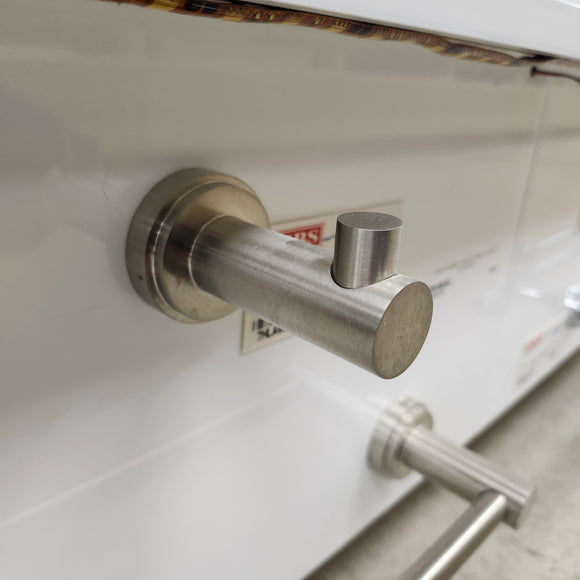 Rubinet Lasale Satin Nickel Robe Hook Floormodel Sold As Is