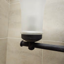 Seagull Lighting 4-Light Vanity Light – Oil Rubbed Bronze – Frosted Glass Shades (Model 44458-814) g12-6