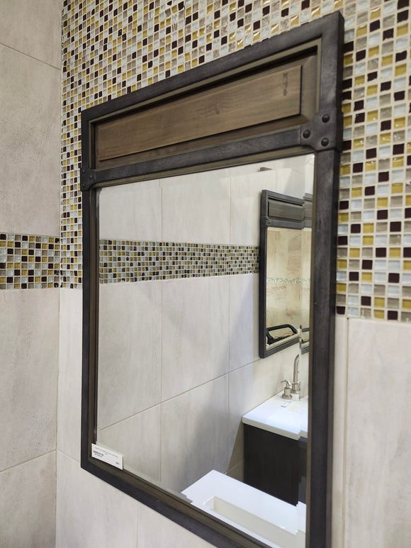 24" Fairmont Toledo Vanity & Countertop Combo with Mirror (as is) k9