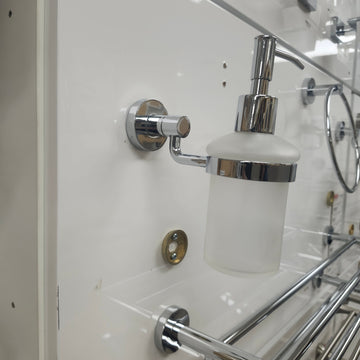 Vida 927 Series Liquid Soap Dispenser Bathroom Accessory Floormodel As Is - 0