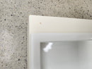 Rubinet 12 x 12 Niche Shower In wall accessory White Floormodel Clearance-6