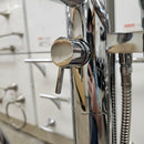 Riobel Roman Deck Tub Filler C333 Floormodel Clearance As is Chrome-11