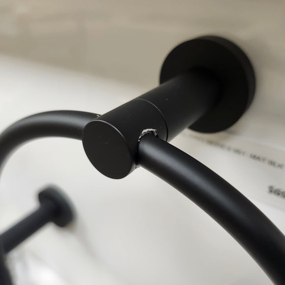 Unity 939 Series Robe Hook Bathroom Accessory Black Finish Floormodel Clearance As Is