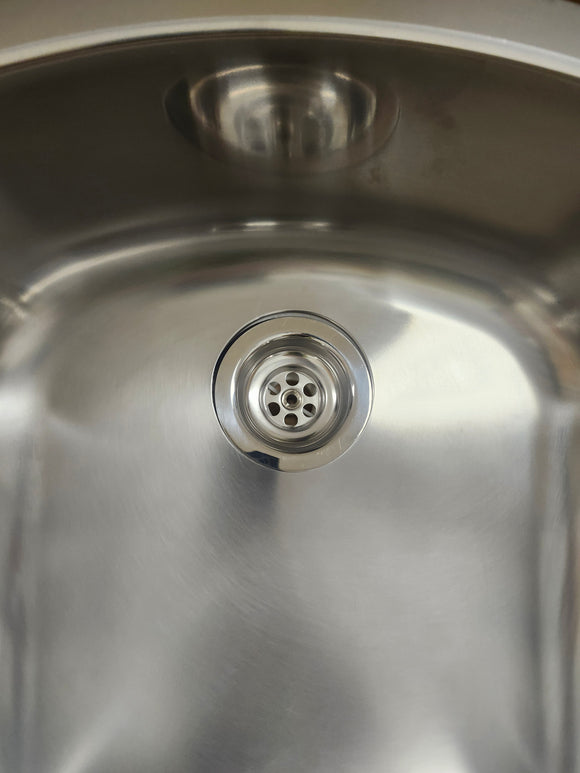 Blanco Overmount Stainless Steel Kitchen Sink 31 1/2 x 20 3/4 Floormodel As is Clearance