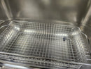 Undermount Stainless Steel Kitchen Sink 2 Bowl 38 1/4 x 21 1/4 With basket Floormodel Clearance As is-18