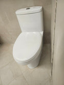 Rubi 1pc dual flush elongated Toilet (as is)