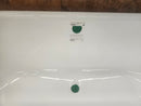 Clawfoot 67x30 Dual Freestanding Bathtub floormodel clearance as is m3-6