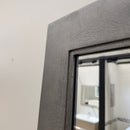 CB 20 x 32 Grey Vanity Mirror Sold as is Floormodel Clearance Isle next to G-4