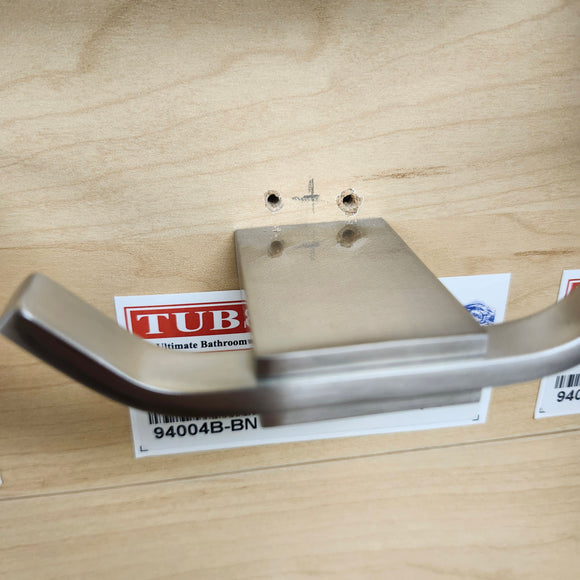Vida 940 Series Double Robe Hook Bathroom Accessory Floormodel Sold As is