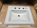 Memoirs® Classic Drop-in bathroom sink with 8" widespread faucet holes  K-2241-8-0 Floormodel Clearance As is Etobicoke-1