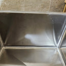 Vida Acute 18 x 18 Undermound Single Bowl Kitchen Sink Floormodel Clearance As Is m10-5