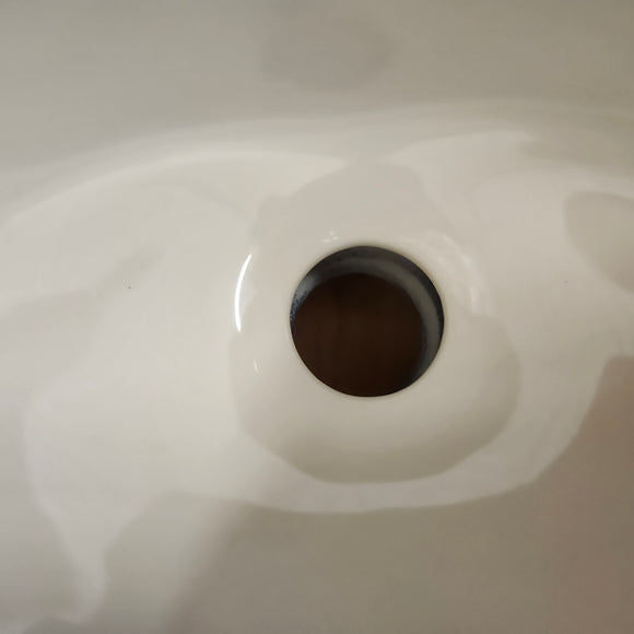 Kohler 19 x 16 Drop in 8cc 3 Hole Biscuit Bathroom Sink Floormodel Clearance As is m10