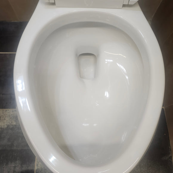 Kohler Cimarron 1pc Skirted Toilet Comfort Height White K3619 Floormodel Clearance As Is (H17)